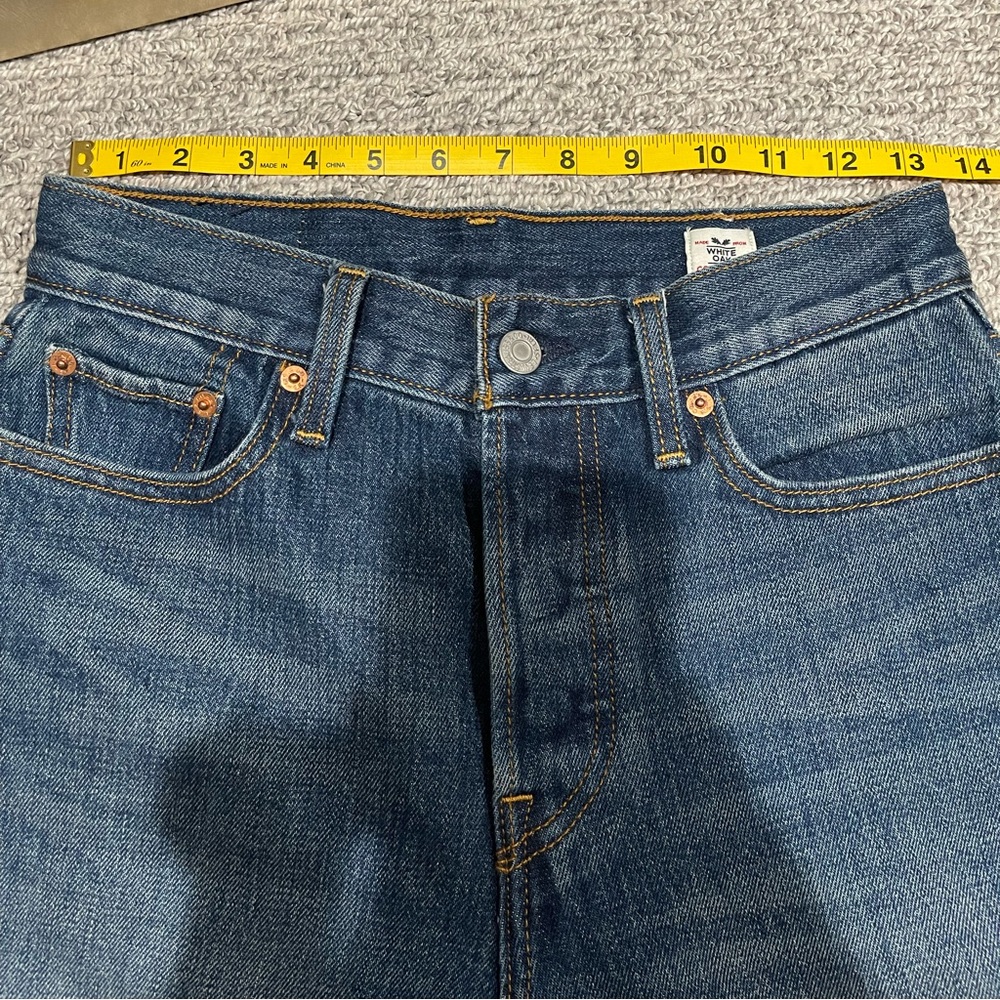 Levi’s white oak cone denim